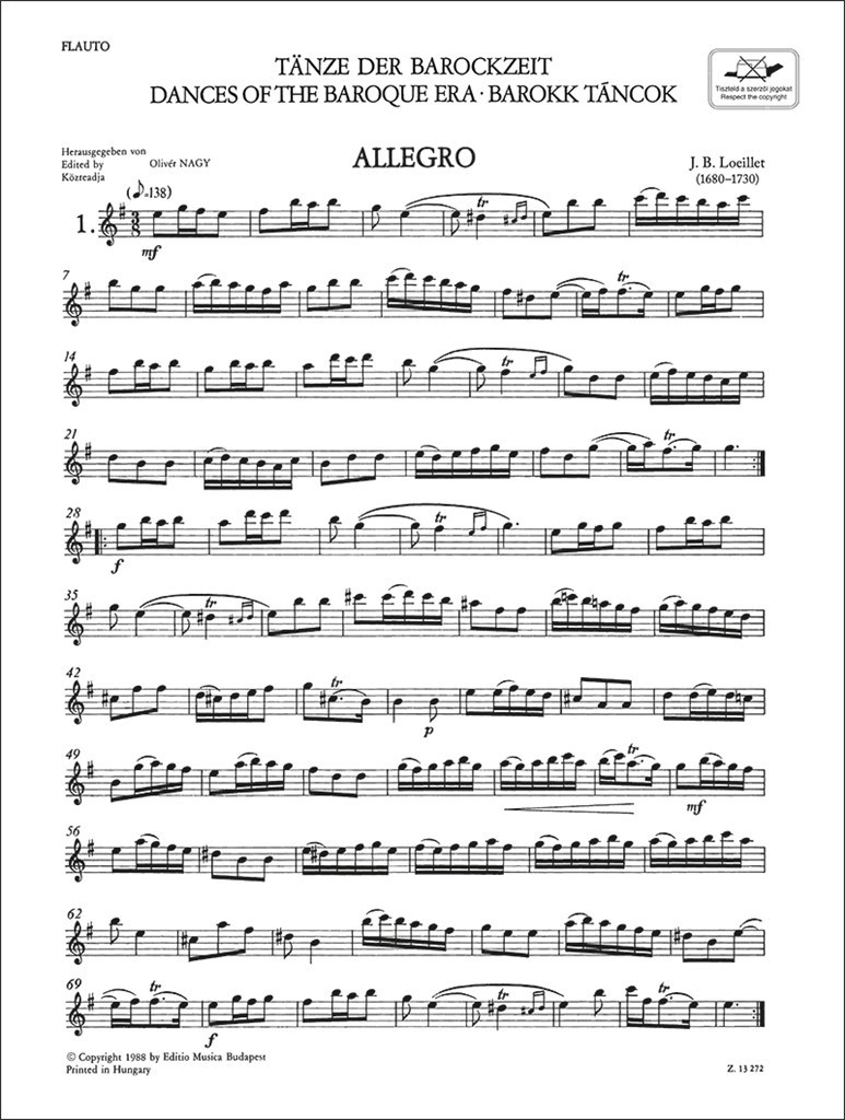 Tänze der Barockzeit